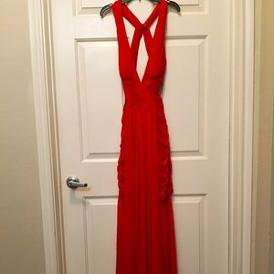 Red Evening Dress